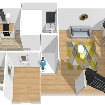 Studio Cosy Avec Mezzanine A 6 Mins De Paris Lejlighed *